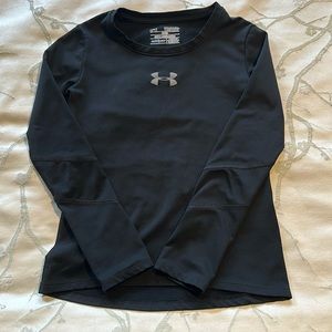 Under Armour, Size YXS, Black